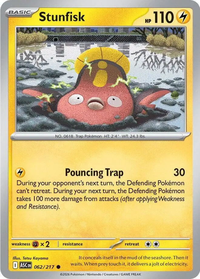 Stunfisk, Ascended Heroes 062/217