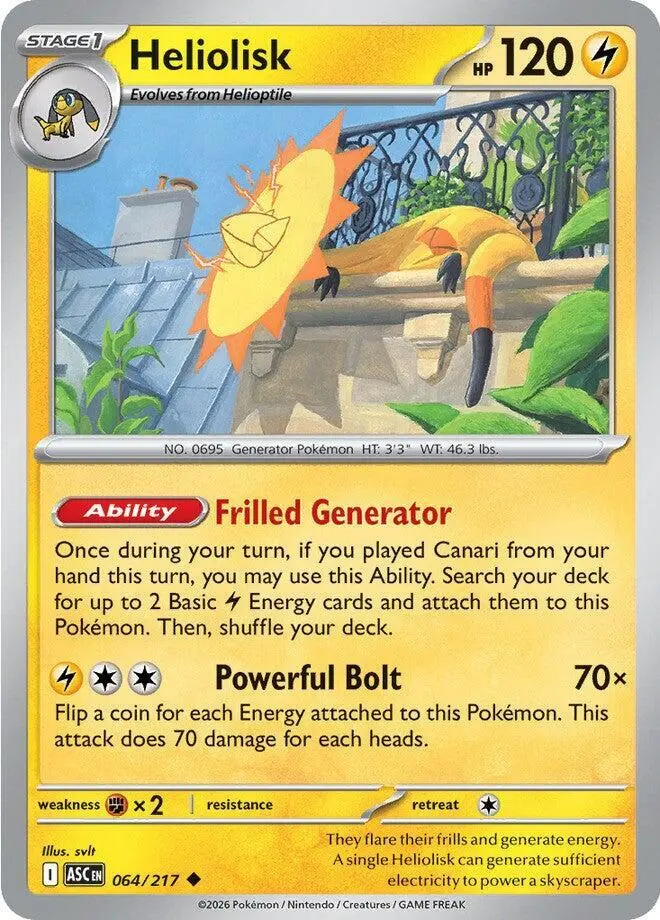 Heliolisk, Ascended Heroes 064/217