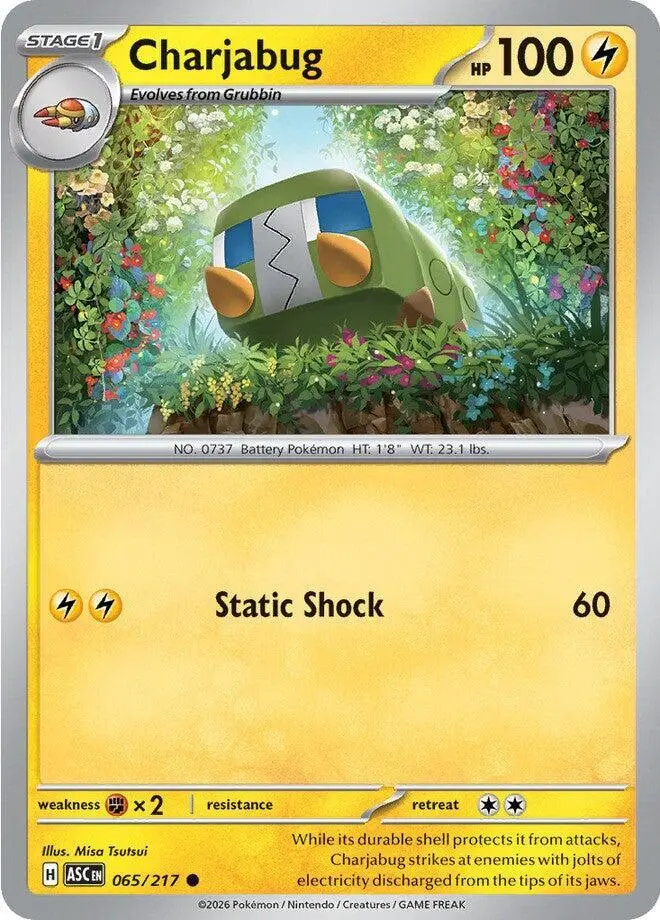 Charjabug, Ascended Heroes 065/217