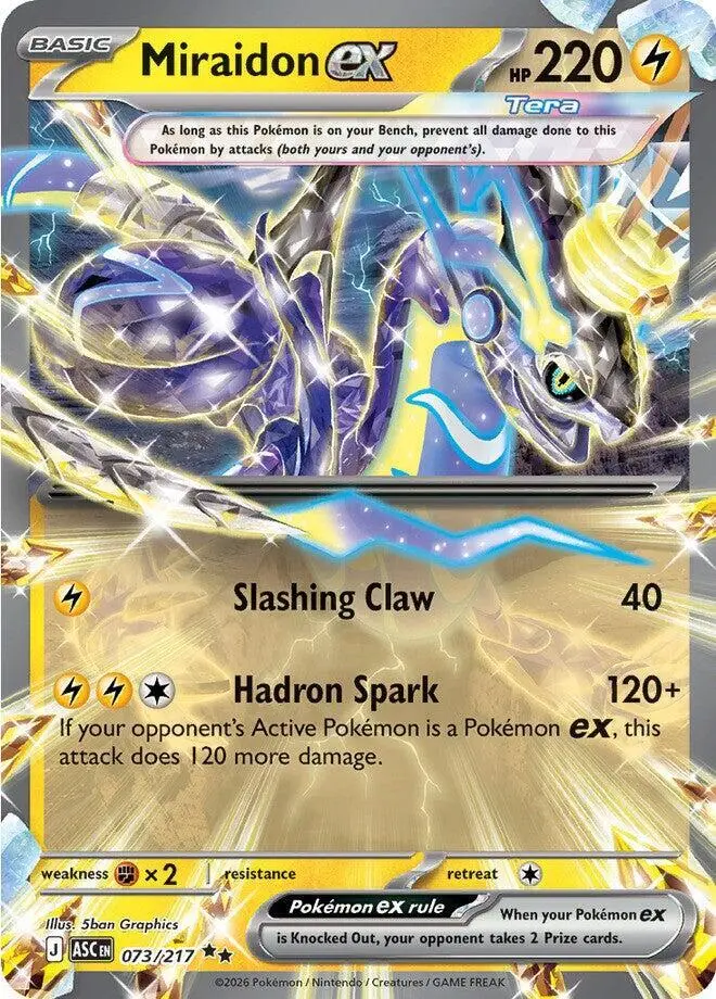 Miraidon ex, Ascended Heroes 073/217