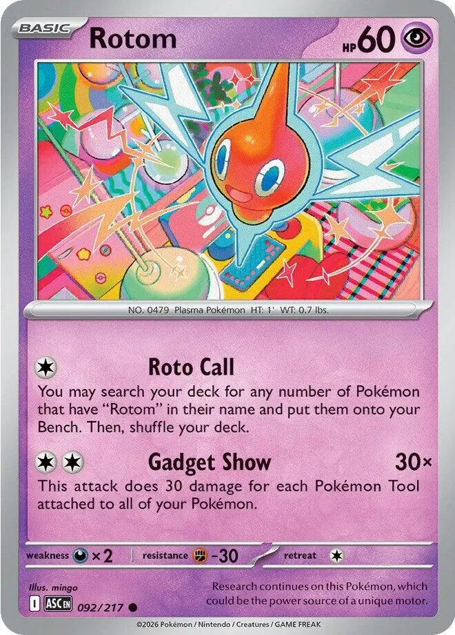 Rotom, Ascended Heroes 092/217