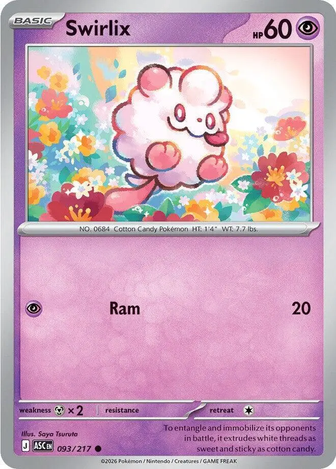Swirlix, Ascended Heroes 093/217