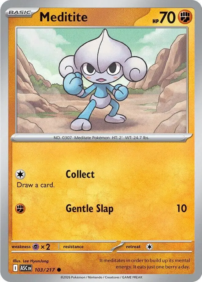 Meditite, Ascended Heroes 103/217