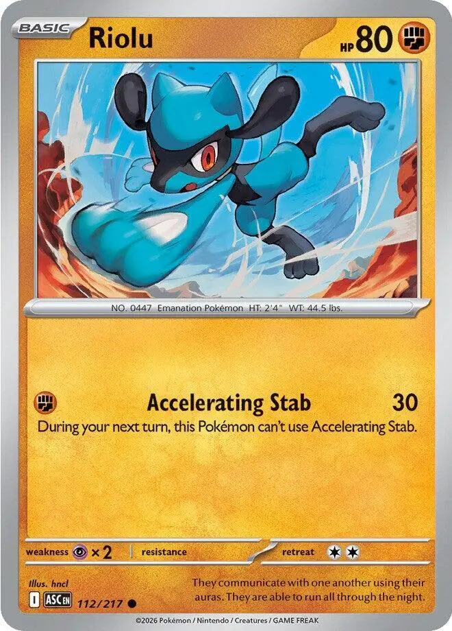 Riolu, Ascended Heroes 112/217