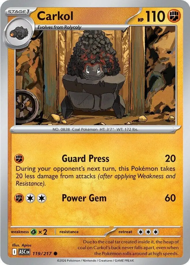 Carkol, Ascended Heroes 119/217