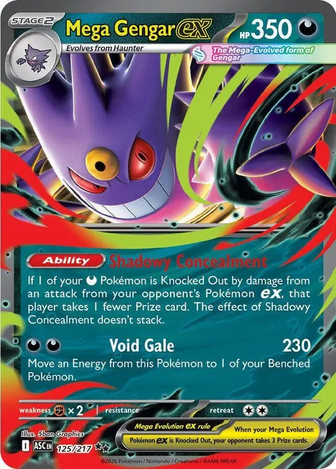 Mega Gengar ex, Ascended Heroes 125/217