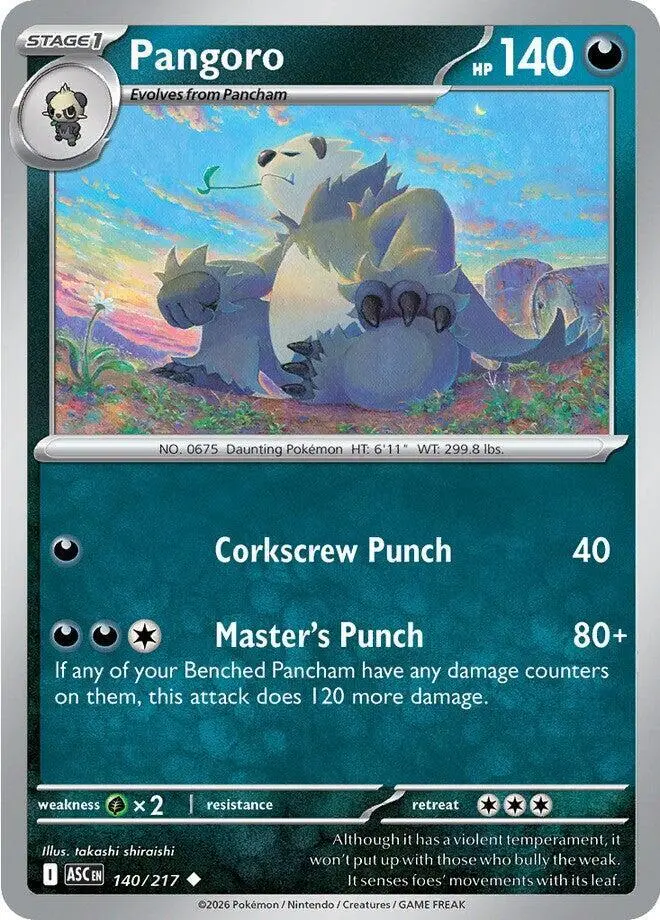 Pangoro, Ascended Heroes 140/217