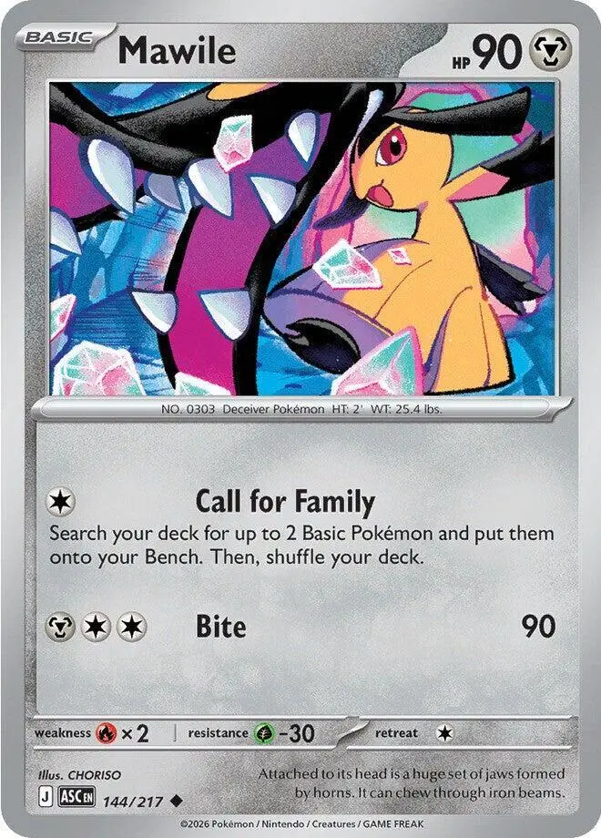 Mawile, Ascended Heroes 144/217