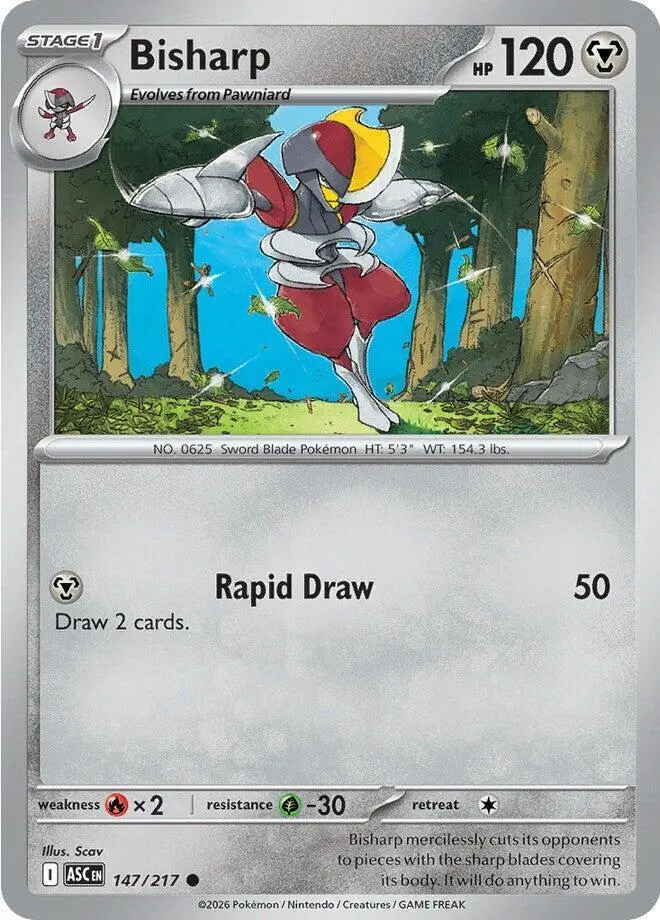 Bisharp, Ascended Heroes 147/217