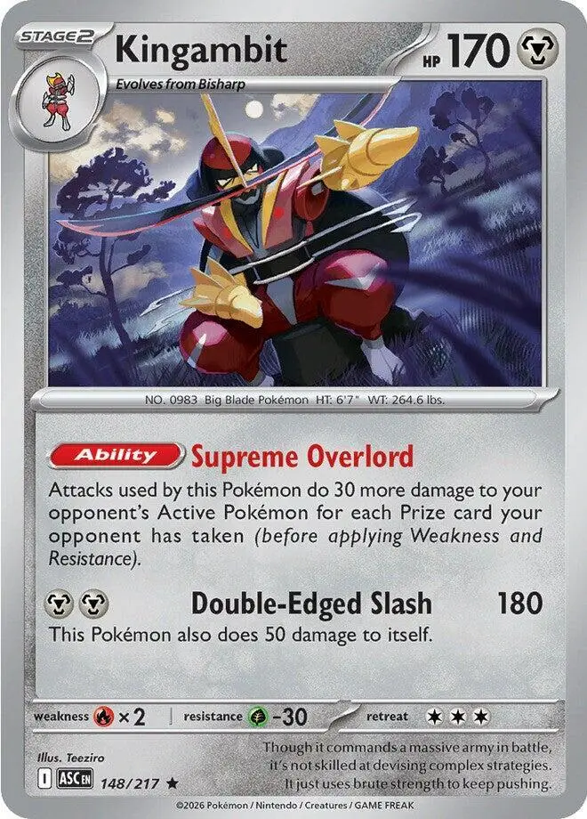 Kingambit, Ascended Heroes 148/217