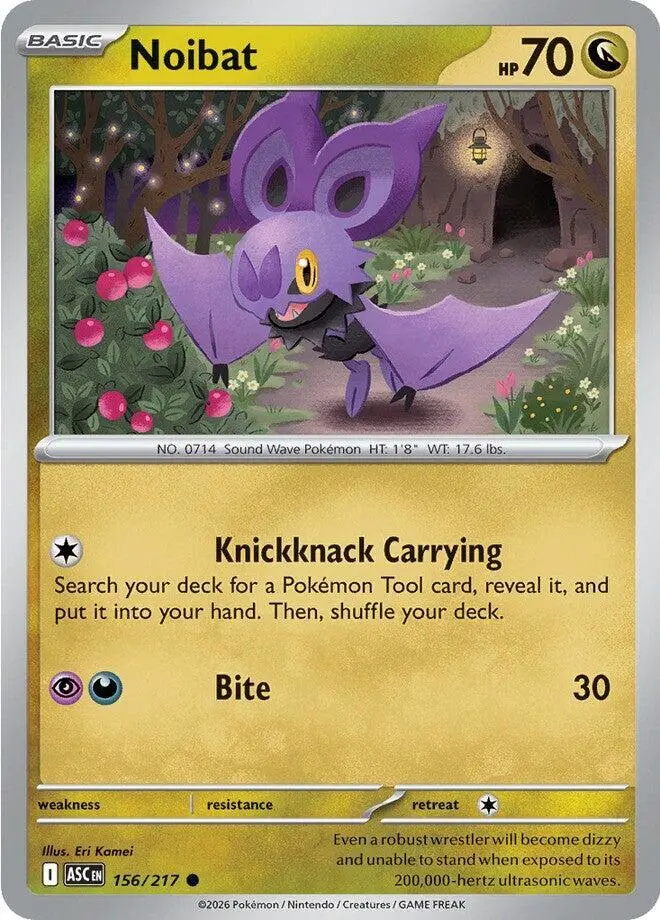 Noibat, Ascended Heroes 156/217