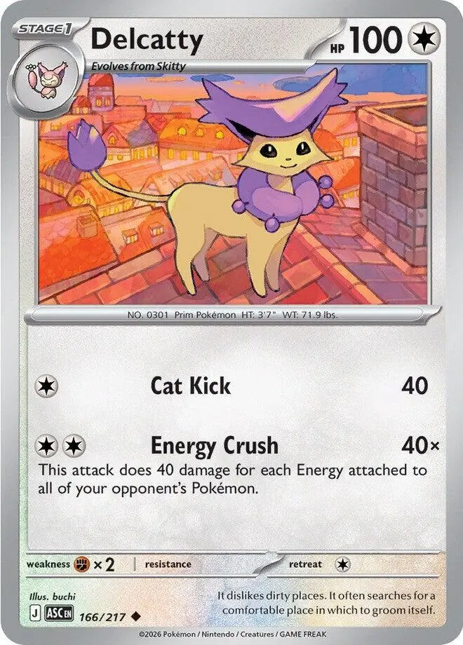 Delcatty, Ascended Heroes 166/217
