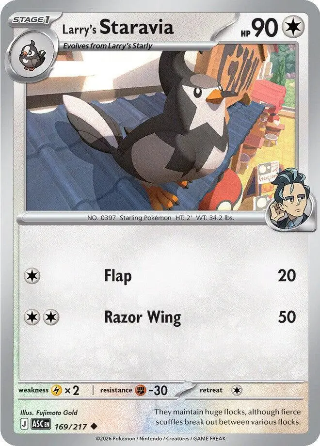 Larry's Staravia, Ascended Heroes 169/217