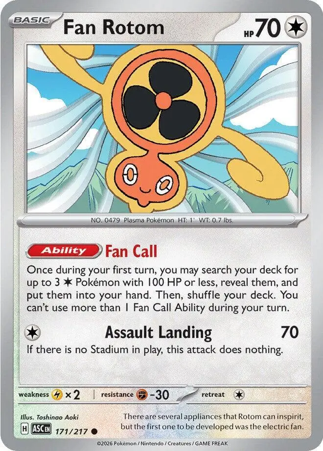 Fan Rotom, Ascended Heroes 171/217