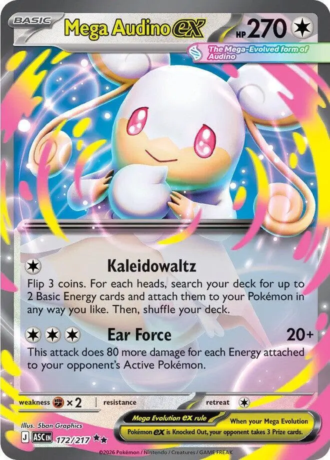 Mega Audino ex, Ascended Heroes 172/217