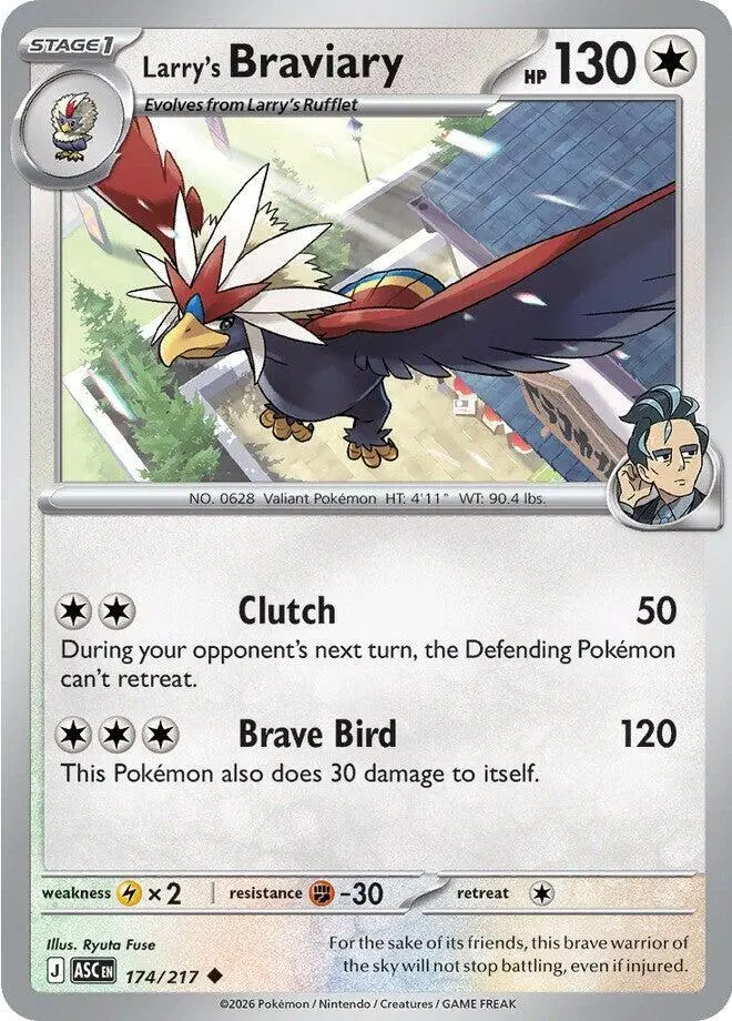 Larry's Braviary, Ascended Heroes 174/217