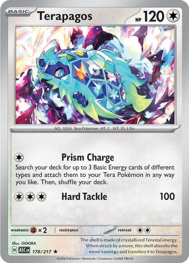 Terapagos, Ascended Heroes 178/217