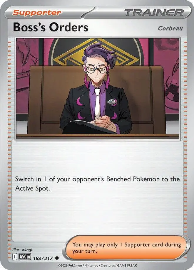 Boss's Orders, Ascended Heroes 183/217