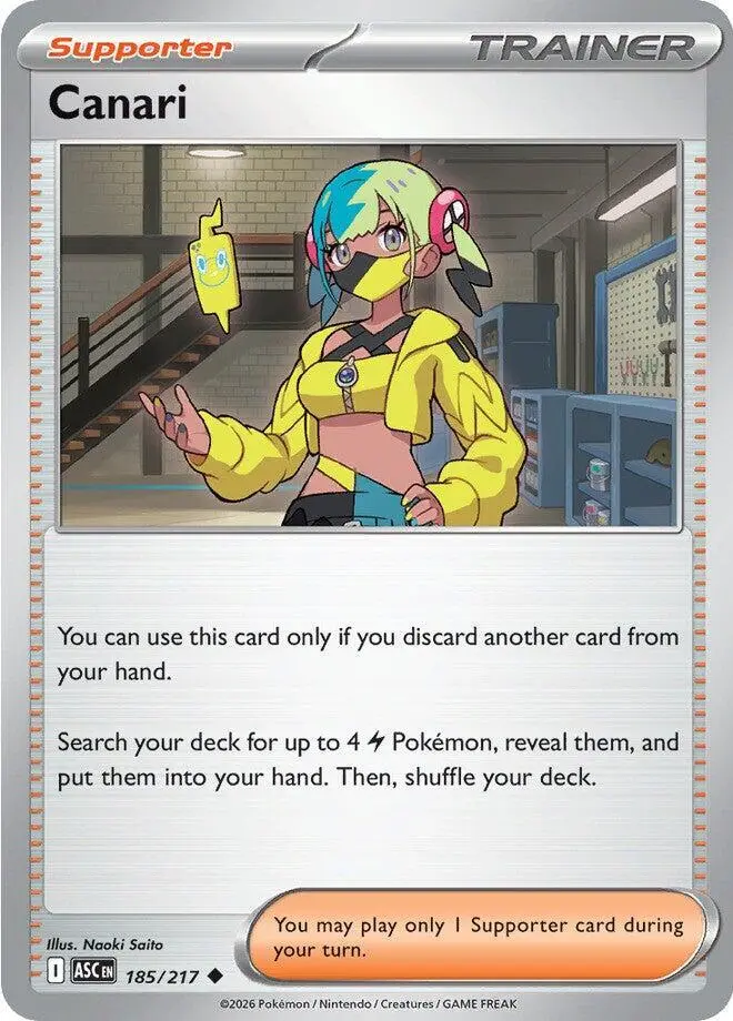 Canari, Ascended Heroes 185/217