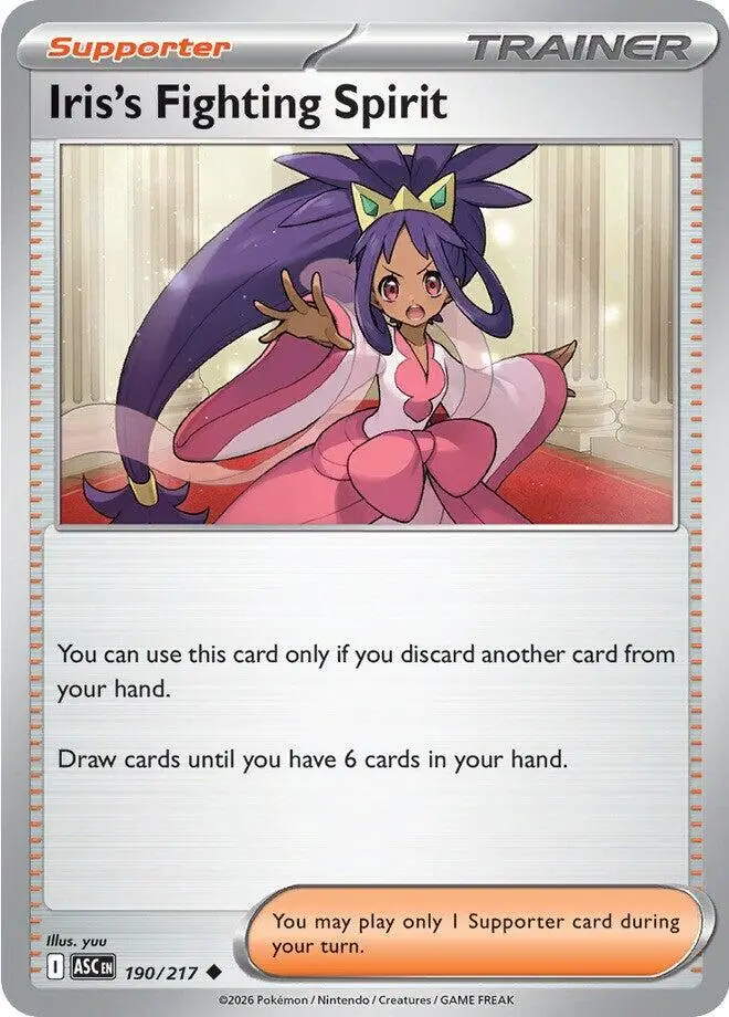 Iris's Fighting Spirit, Ascended Heroes 190/217