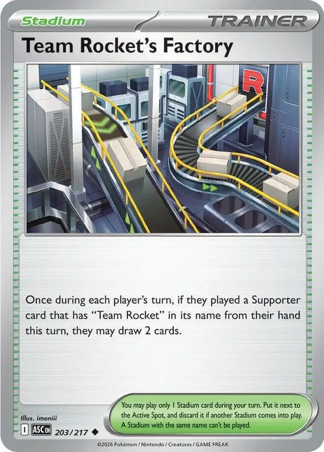 Team Rocket's Factory, Ascended Heroes 203/217