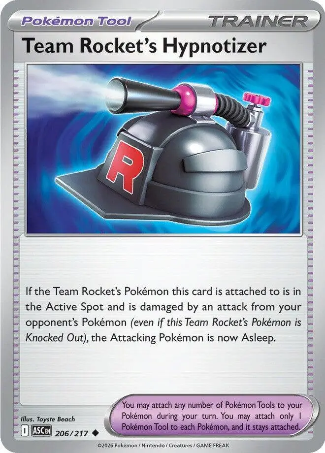 Team Rocket's Hypnotizer, Ascended Heroes 206/217