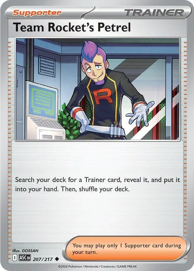 Team Rocket's Petrel, Ascended Heroes 207/217