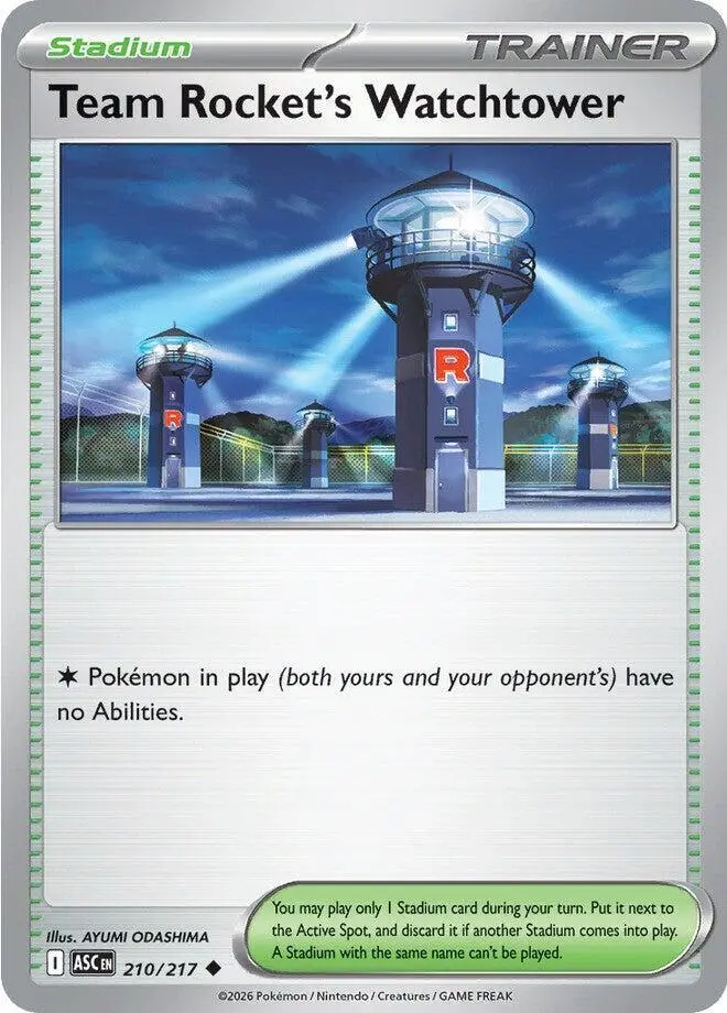 Team Rocket's Watchtower, Ascended Heroes 210/217