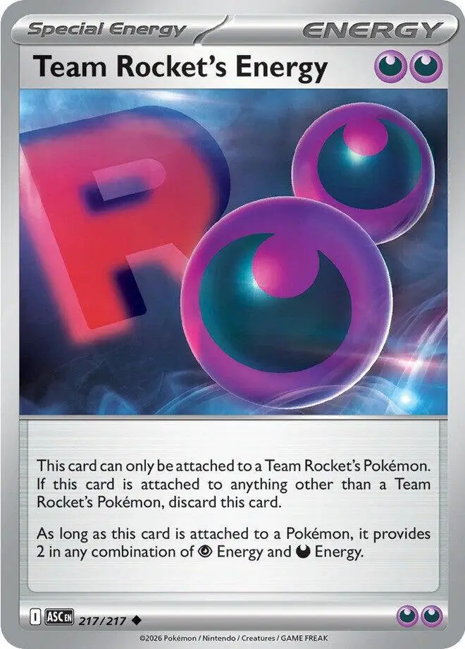 Team Rocket's Energy, Ascended Heroes 217/217