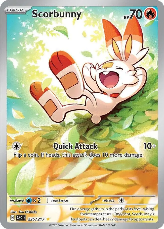Scorbunny, Ascended Heroes 225/217