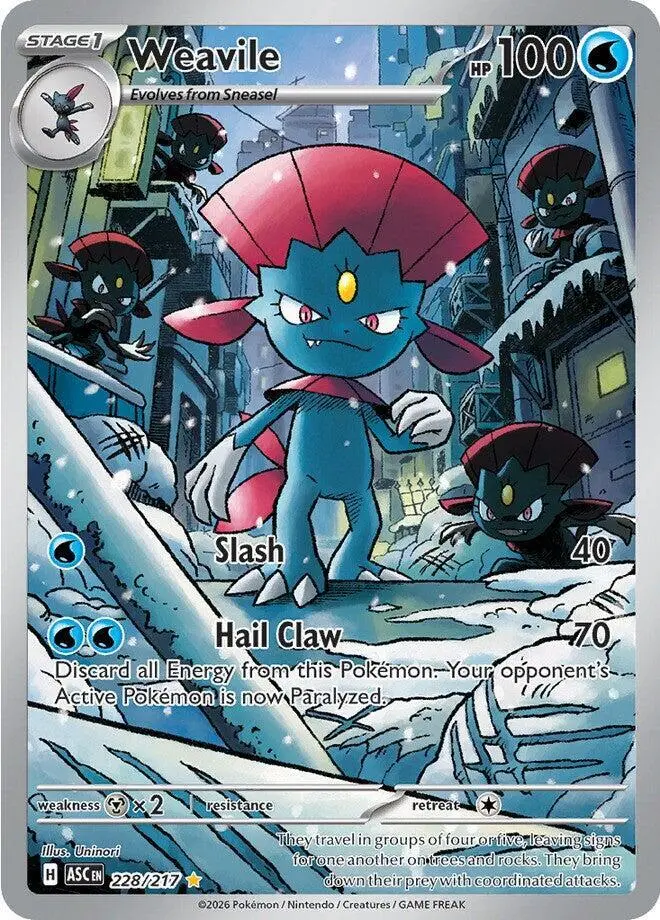 Weavile, Ascended Heroes 228/217