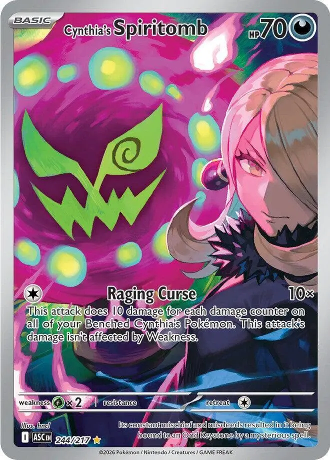 Cynthia's Spiritomb, Ascended Heroes 244/217