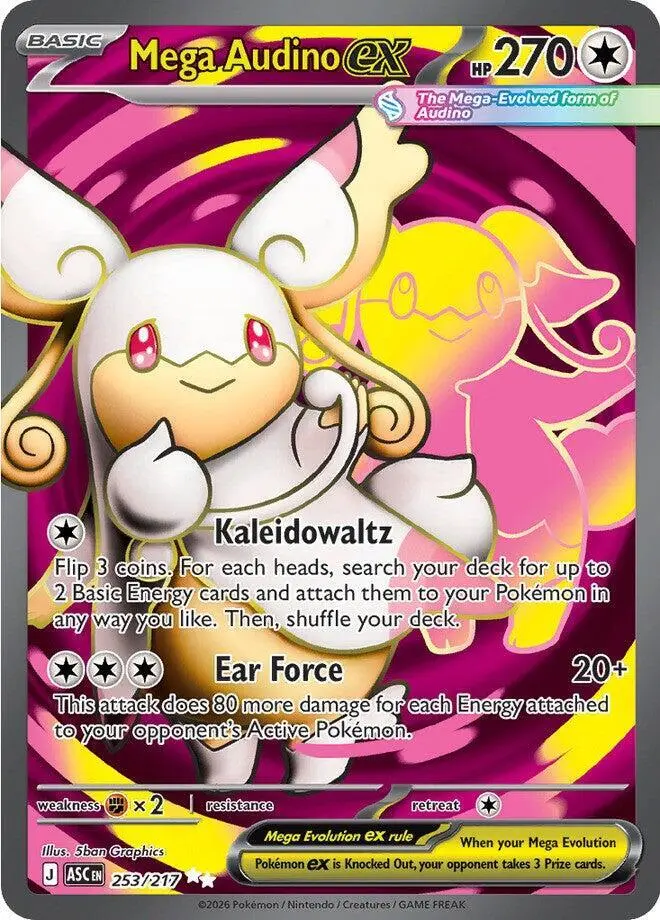 Mega Audino ex, Ascended Heroes 253/217