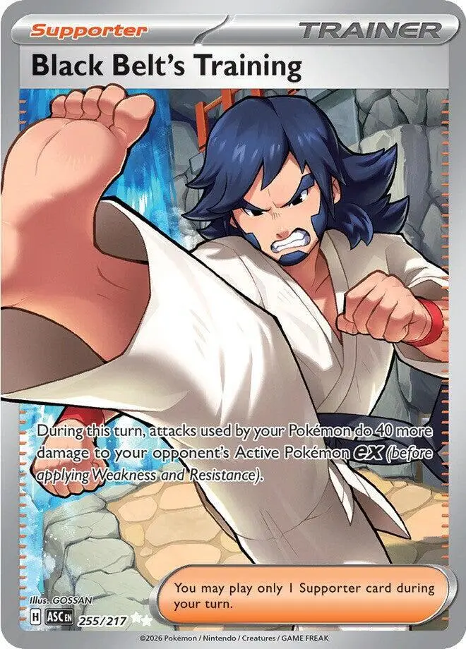 Black Belt's Training, Ascended Heroes 255/217