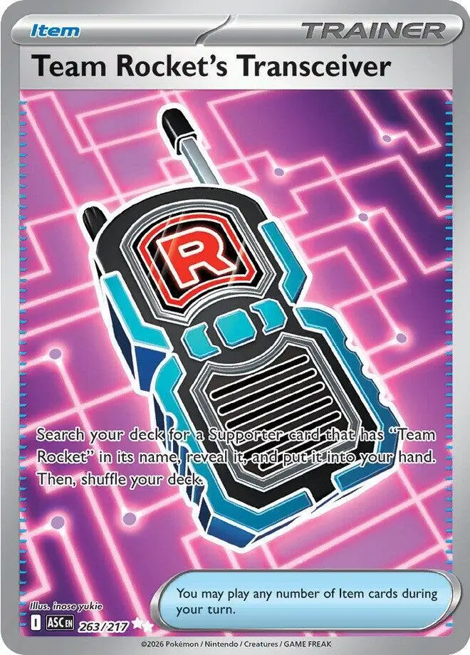 Team Rocket's Transceiver, Ascended Heroes 263/217