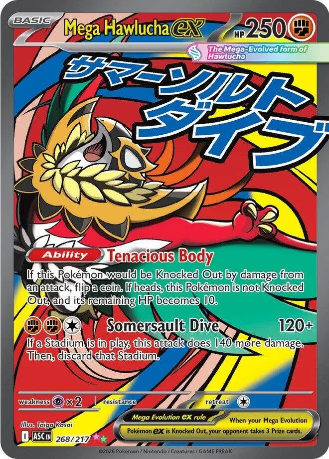Mega Hawlucha ex, Ascended Heroes 268/217