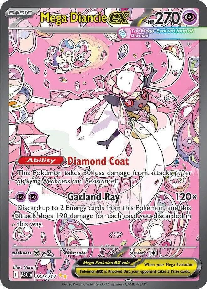 Mega Diancie ex, Ascended Heroes 282/217