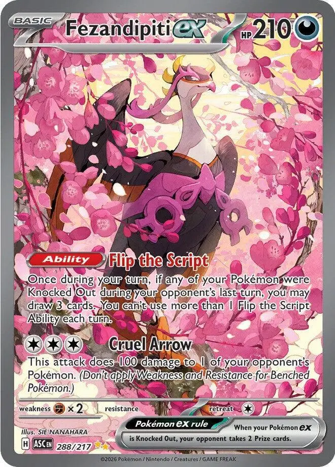 Fezandipiti ex, Ascended Heroes 288/217