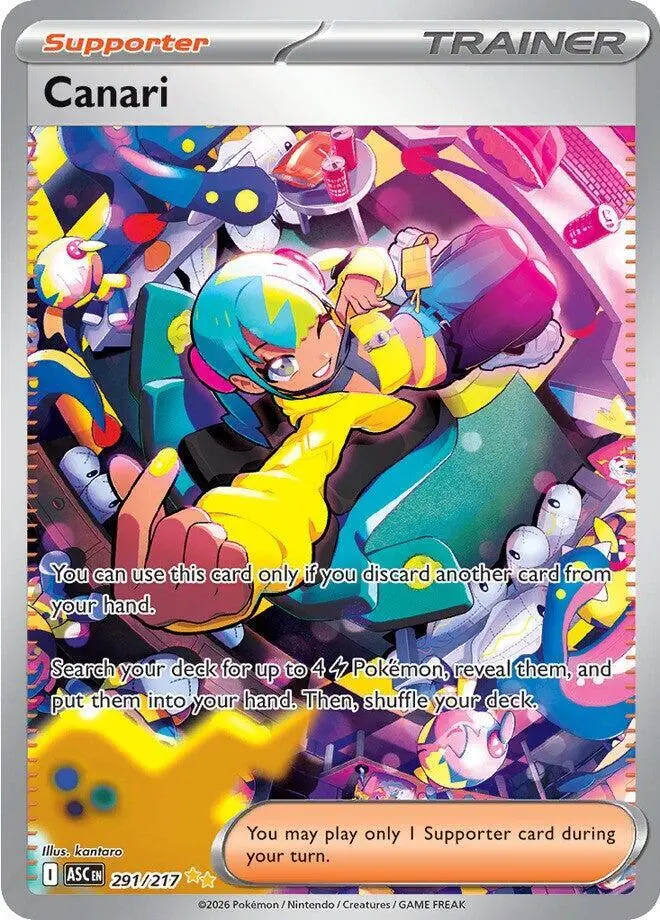 Canari, Ascended Heroes 291/217
