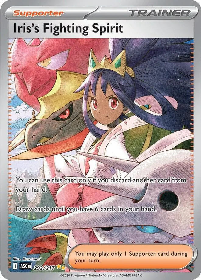 Iris's Fighting Spirit, Ascended Heroes 292/217