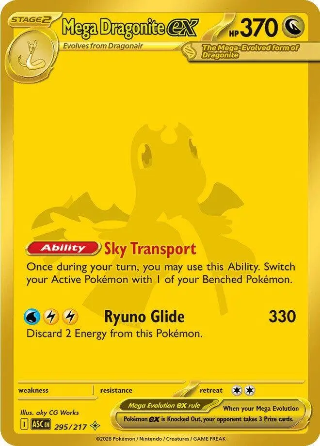 Mega Dragonite ex, Ascended Heroes 295/217