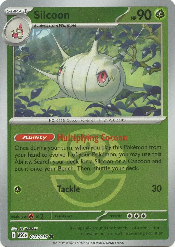 Silcoon (Love Ball), Ascended Heroes 012/217