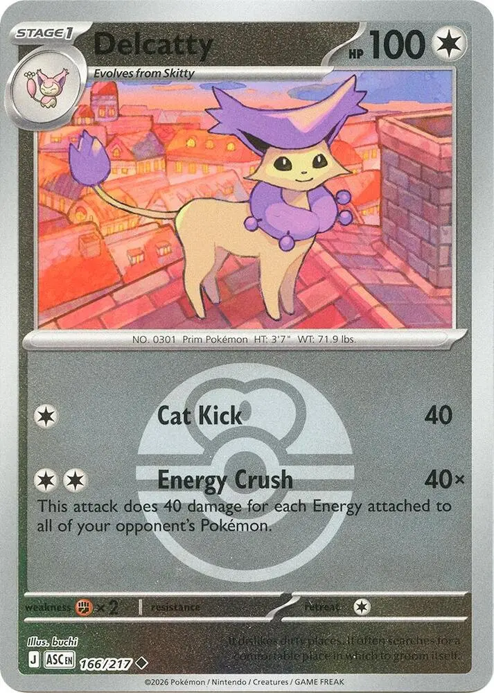 Delcatty (Love Ball), Ascended Heroes 166/217
