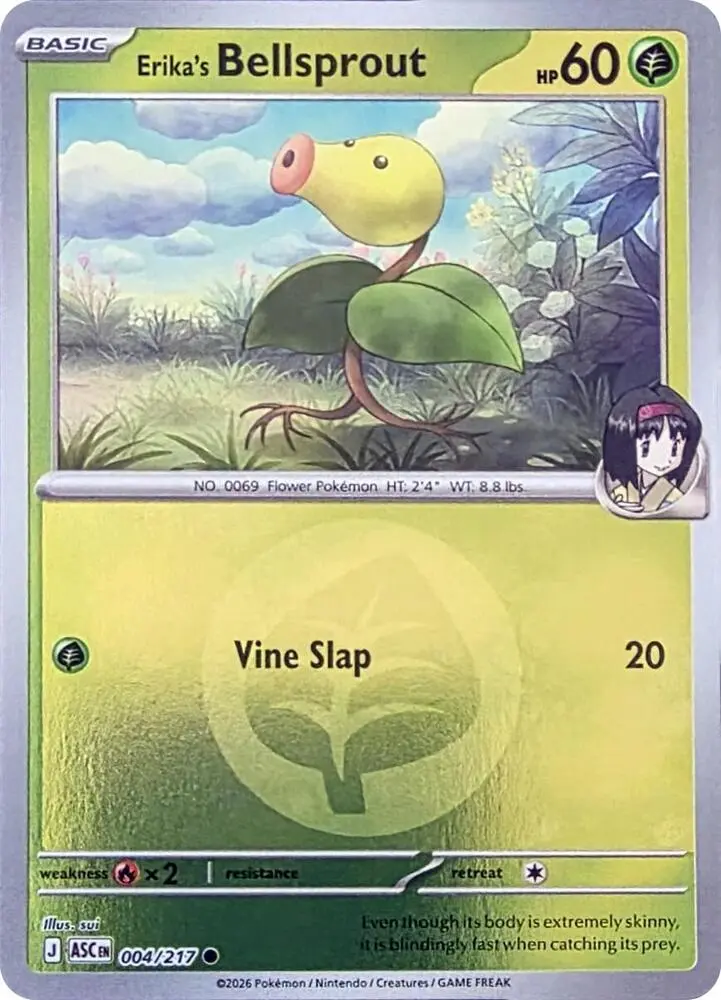 Erika's Bellsprout (Poke Ball), Ascended Heroes 004/217