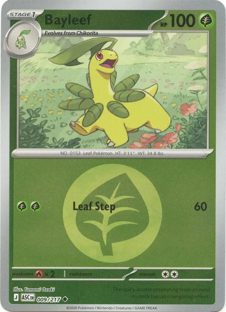 Bayleef (Friend Ball), Ascended Heroes 009/217