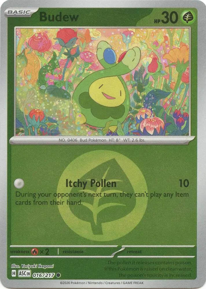 Budew, Ascended Heroes 016/217