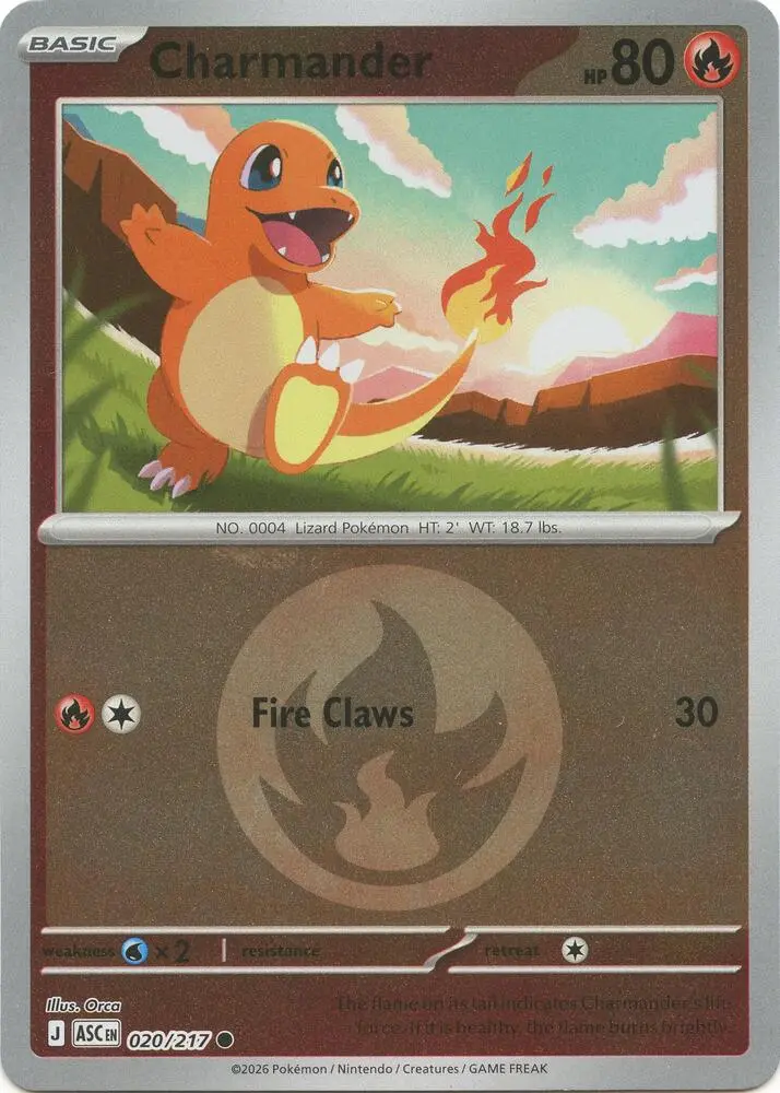 Charmander (Friend Ball), Ascended Heroes 020/217