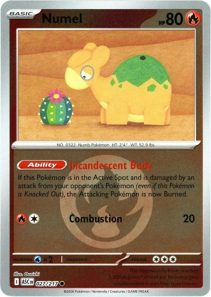 Numel, Ascended Heroes 027/217