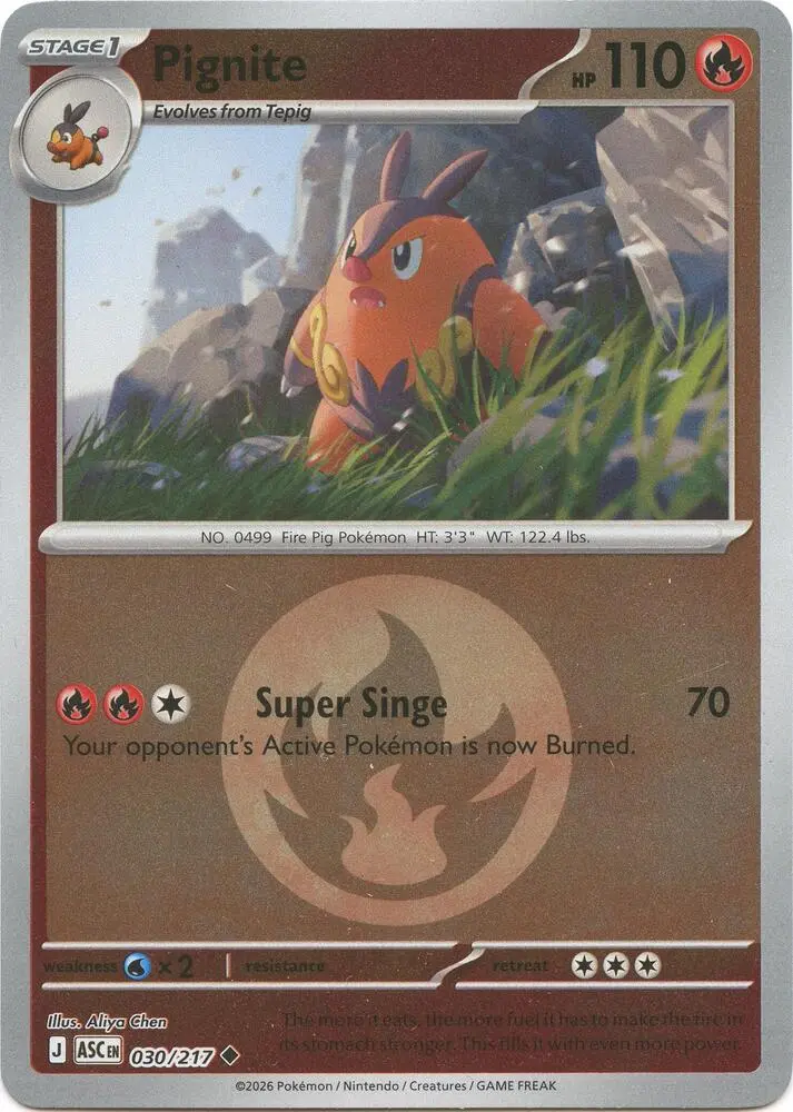 Pignite (Friend Ball), Ascended Heroes 030/217