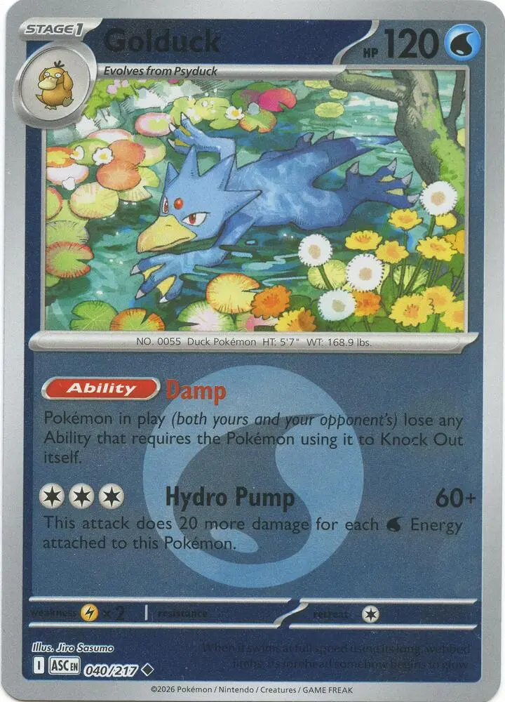Golduck (Love Ball), Ascended Heroes 040/217